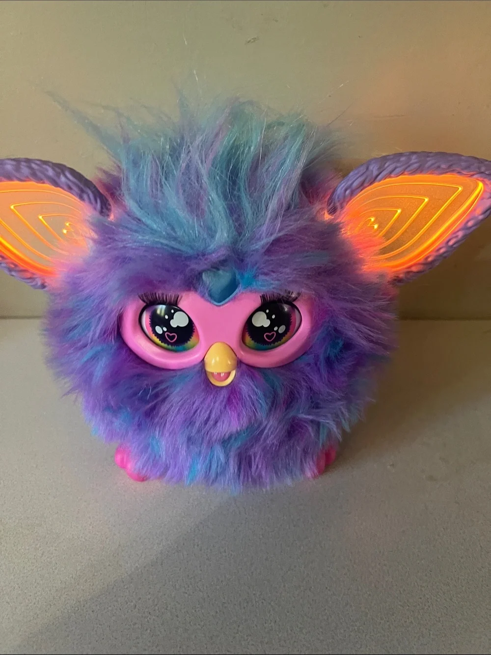 Furny animated Interactive Stuffed Animal Toy - Cute Heart Detail